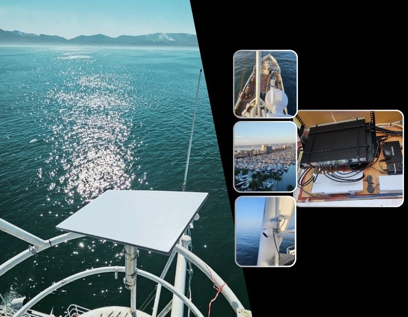 Starlink Maritime Installation