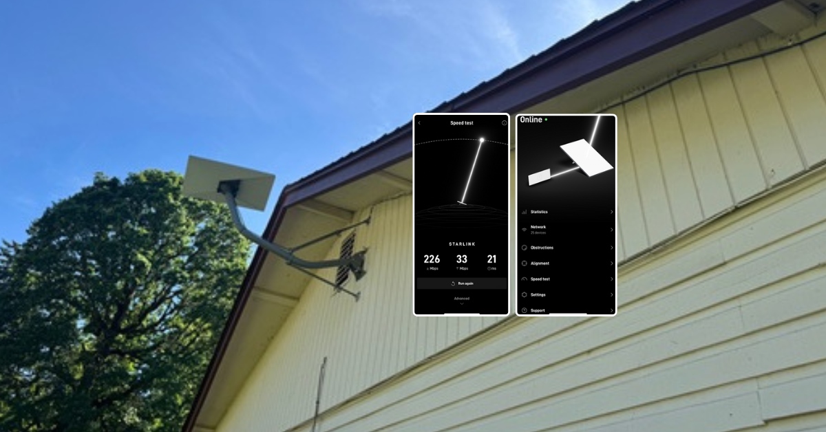 Starlink Installation in Battle Ground WA 