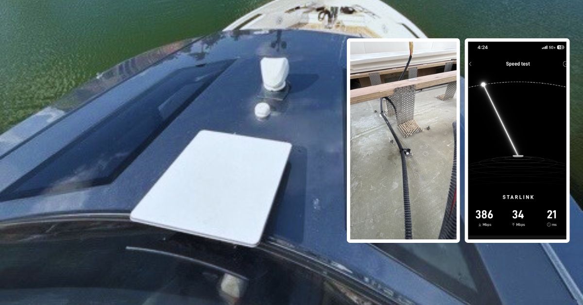 Starlink Maritime Installation for Yachts in Hollywood, FL